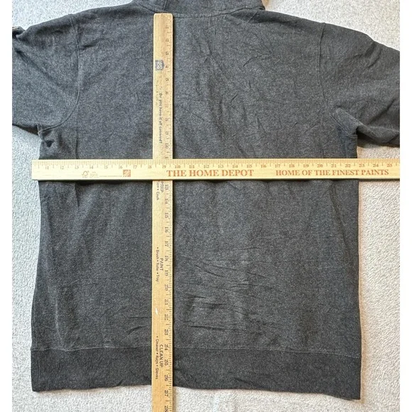 Ariat Hoodie Womens XL Gray REAL Elevated Hood Pullover Henley Kangaroo Pocket